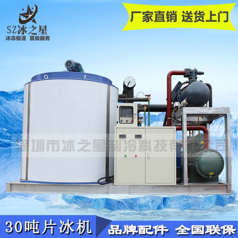 30噸大型工業(yè)片冰機(jī)
